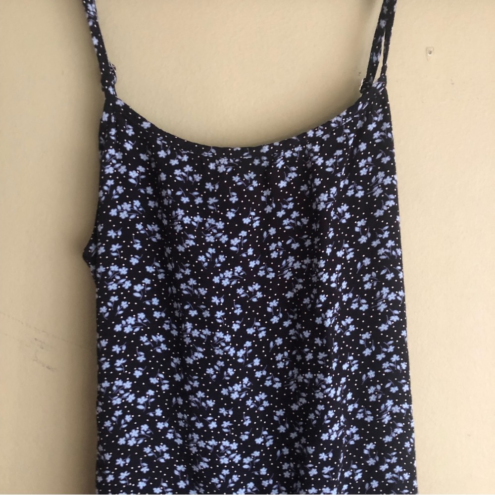 Brandy Melville Paulina Dress, Midi Back Tie Floral D… Gem